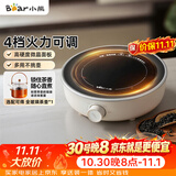小熊（Bear）迷你电陶炉 煮茶器煮茶炉煮茶壶 养生围炉煮茶老白茶黑茶花茶泡茶不挑器具 DTL-J13N3