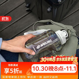 乐扣乐扣（LOCK&LOCK）小水库大容量塑料运动水杯户外冷水壶刻度把手男女杯子2.2L白色