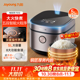 九阳（Joyoung）5升大容量4~5人电饭煲电饭锅八大烹饪菜单大火快煮智能预约微压多功能5L饭煲F510