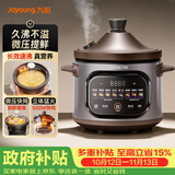 九阳（Joyoung）电炖锅电炖盅4L大容量紫砂预约电砂锅 多功能锅 智能定时精炖煮粥煲汤锅DG40K-GD408