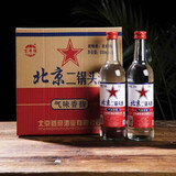 京华楼京華楼新包装京华楼北京二锅头酒清香型白酒 56度 500mL 12瓶 原气味香馥