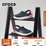 CROCS卡骆驰舒乐洞洞鞋时尚百搭男鞋运动鞋舒适男休闲鞋一脚蹬|209964 深蓝色-410 41 /42(260mm)