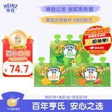 亨氏（Heinz）营养量贩装肉泥+鱼泥+菜泥72g*3袋【3组装】7月+