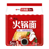 农心 火锅面 方便面 (无料包) 纯面饼 适用于火锅 五连包 100g*5包