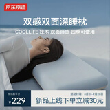 京东京造 慢回弹记忆枕专业护颈深睡枕头双感双面枕芯酒店助眠枕礼盒装