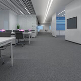 卓梵（ZHUO FAN）办公室方块拼接地毯满铺条纹酒店写字楼台球室商用公司会议室 F502色   4片装