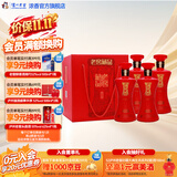 泸州老窖老窖藏品酒蜀之春 大容量高度白酒 60度浓香型光瓶酒 60度 600mL 4瓶