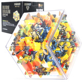 盛星迷宫燃烧吧大脑迷宫玩具走珠3D立体魔幻迷宫球智力球玩具  【六面体】3D魔幻艺术迷宫018