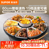 苏泊尔（SUPOR）暖菜板饭菜保温板热菜板 加热桌垫 解冻加热板BZ60A801D（圆形60CM）