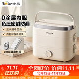小熊（Bear）加热饭盒 电热饭盒 热饭神器上班族多功能插电加热饭盒1.5L不锈钢双层三胆DFH-E15Y6