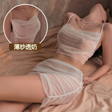 妖儿情趣内衣服白色性感睡衣成熟御姐约会连衣裙女士2026新款高端套装