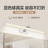 德力西（DELIXI）LED镜前灯 Ra95高显指浴室卫生间壁灯化妆灯【9W暖白光】长49厘米