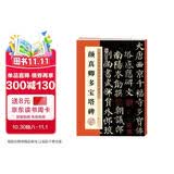 墨点字帖 唐颜真卿多宝塔碑原帖 中国书法培训教程 颜体初学入门小学生成人自学入门临摹范本培训班实用书毛笔字帖简体旁注翁志飞编写