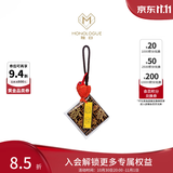 周大福MONOLOGUE独白暴富锦鲤富得流油足金黄金金币金章金片挂饰MR278 MR278