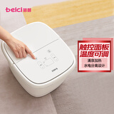 蓓慈(beici)小白足浴盆泡脚桶洗脚盆恒温加热按摩泡脚盆家用家电送长辈男女朋友生日礼物 【BZ305C1】脚动滚轮按摩+触控面板