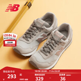 NEW BALANCE NB官方秋冬通勤轻便女鞋简约潮流舒适复古百搭休闲运动鞋515系列 云母灰 WL515CSB 38 （脚长24.5cm)