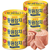东远韩国金枪鱼罐头 即食海鲜油浸吞拿鱼罐头沙拉寿司食材方便速食 油浸金枪鱼罐头100g*6罐