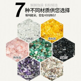 福光普照水晶消磁碗净化大颗粒摆件搬家乔迁新居厕所粗盐净宅摆件 随机水晶石5G