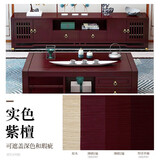 三青水性木纹漆木器漆实木家具翻新改色漆木门窗复古油漆涂料木蜡油 紫檀木【八分覆盖，微透底色】 2KG【约刷10㎡/2遍】