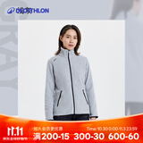 迪卡侬（DECATHLON）抓绒衣摇粒绒外套女珊瑚绒户外防风防寒保暖卫衣冲锋衣内胆帆船 【女士】灰色 40 M