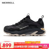 迈乐（Merrell）运动户外MOAB SPEED 2GTX男女款越野鞋防水V底防滑轻量徒步鞋 J500453黑色男 44