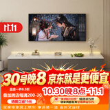 米客米家电视柜落地2025客厅家用小户型靠墙储物柜一体新款茶几电视柜组合 【热卖款2.0米】灰色+白大理石纹 组装（自行组装）