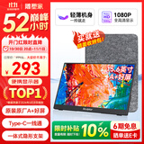 雕塑家 便携式显示器15.6英寸便携屏 显示屏扩展屏 电脑手机笔记本 PS4/5 Switch副屏一线直连MF16LC