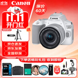 佳能（Canon）EOS 200D2 II 二代 迷你单反相机 4K Vlog视频直播 高清美颜照相机 18-55mm标准变焦 旅行畅玩套装