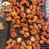 山味黔屋贵州贵阳爆浆小豆腐油炸锡纸包浆嫩豆腐干手撕豆腐烧烤烙锅配调料 安顺烤小肠500g/袋