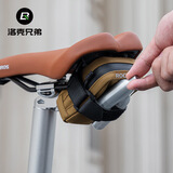 洛克兄弟（ROCKBROS）自行车包公路车尾包小巧轻量便携坐杆鞍座包破风骑行配件 咖啡色