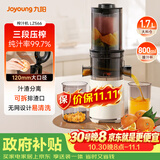 九阳（Joyoung）原汁机三段压榨家用多功能大口径电动冰淇淋机冷压榨果汁榨汁机渣汁分离Z12-LZ566