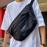NIKE耐克 官方正品 儿童休闲胸包单肩斜挎包运动腰包BA5751 BA5751-010 均码