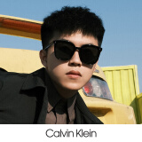 Calvin Klein太阳镜CK墨镜男女大方框GM同款开车骑行驾驶眼镜 001-6415 