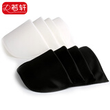 若轩衣服防溜肩男女西装西服毛衣外套上衣礼服皮衣海绵垫肩 夏季薄海绵垫肩 白色 5副(收藏送小线包)