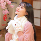 677888翻盖手套女冬学生可爱保暖秋冬骑行半指防寒防风连指冬季毛绒加绒