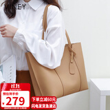 viney牛皮包包女包大容量托特包单肩包手提包生日礼物高级感送女友老婆