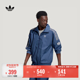 adidas通勤百搭三条纹休闲运动夹克外套男女秋季阿迪达斯三叶草