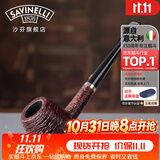 沙芬（SAVINELLI）意大利传统烟斗石楠木进口男士高端烟斗套装 节日礼物送男友 【百年品牌 入门推荐】3mm烟道