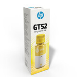惠普（HP）GT53 52墨水 适用Tank 519 518 531 589 676 755 798 591 GT52黄色墨水