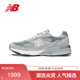 NEW BALANCE美产M993系列男款秋冬复古户外耐磨灰色运动休闲鞋MR993GL 43
