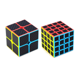 ZCUBE魔域（随机发）碳纤维 魔方三阶异形二阶四阶五阶套装初学顺滑金 2阶+4阶魔方套装