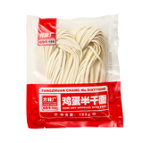 方砖厂69号老北京炸酱面鸡蛋面半干面非油炸面条手擀面宽面速食方便食品180g