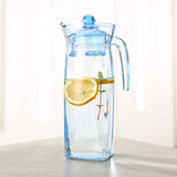 乐美雅（Luminarc)乐美雅玻璃壶耐高温水杯大容量泡茶防爆凉白开水茶壶 耐热凝彩棱镜玻璃壶1.3L