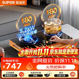 苏泊尔（SUPOR）Q8pro燃气灶煤气灶嵌入式双灶5.2KW猛火70%热效率双边定时JZY-Z-Z7pro液化气