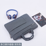 GYSFONE 适用华为MatePad Pro 10.8英寸平板电脑包防水保护套手提包收纳袋 深灰色-多口袋手提包