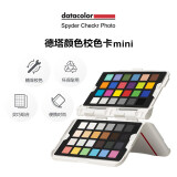 datacolor 德塔颜色校色卡mini便携达芬奇色卡白平衡卡标准专业摄影摄影色卡 Spyder Checkr Photo校色卡