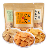 卧龙手工老灶锅巴400g*3包休闲零食锅巴麻辣*1+五香*2