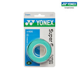 YONEX尤尼克斯手胶AC102C三条装羽毛球拍网球拍绑带手柄胶防滑吸汗手胶 AC102C 绿色 3条装【印尼产】 1盒3条装