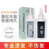 施华蔻（Schwarzkopf）专业烫发套装冷烫药水烫卷发冷烫精100ML*2烫发水 冷烫1（正常发质）+女士卷杠