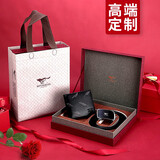 七匹狼真皮钱包男士皮带礼盒套装刻字定制情人节礼物实用送老公男友男生 经典礼盒套装二